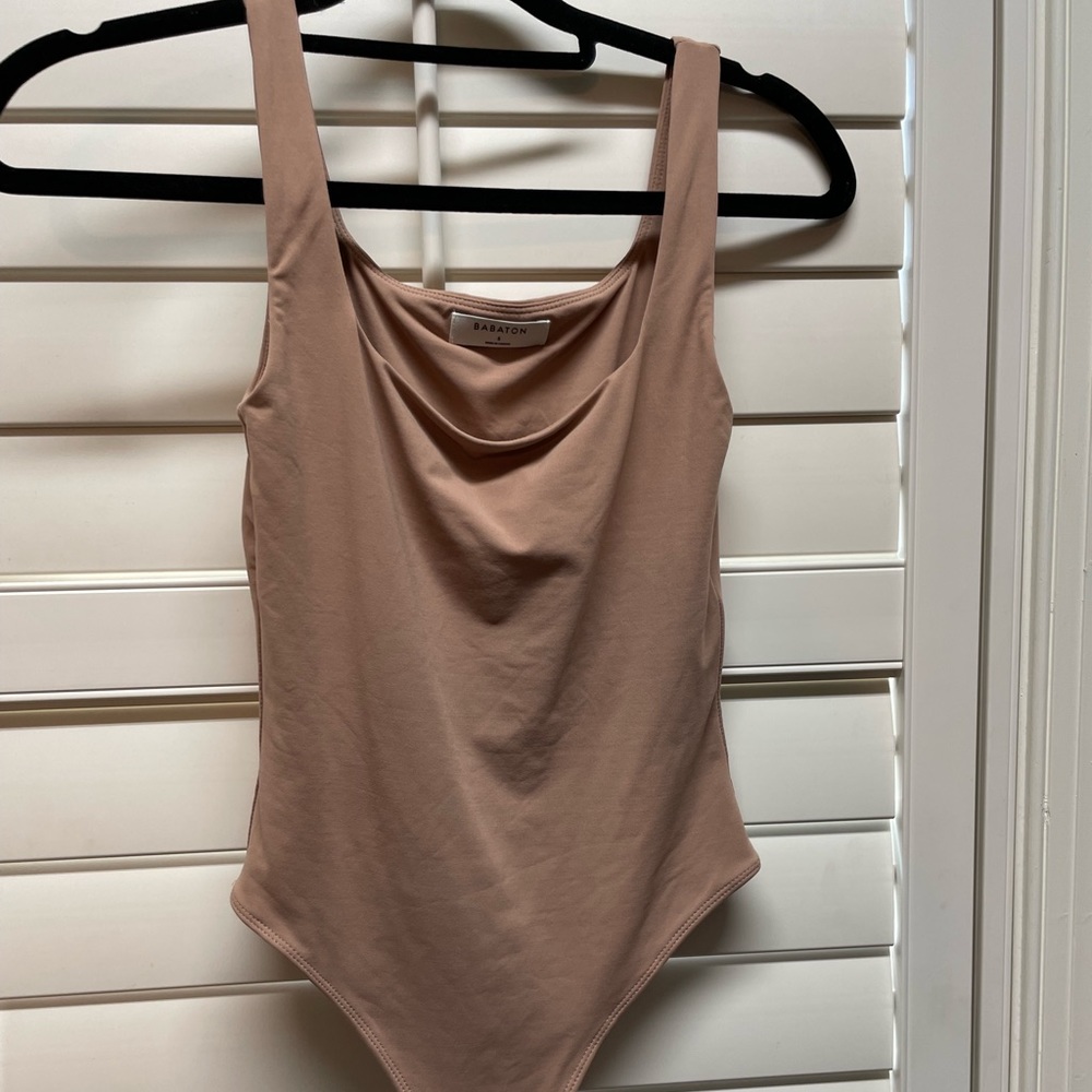 Babaton contour tank thong bosysuit aritzia